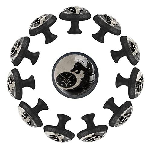 Boutons de tiroir 35 mm Ferocious Wolf pour relooker facilement une commode - 2