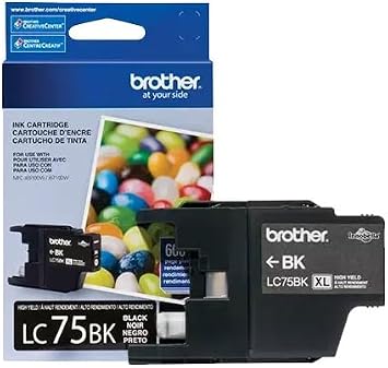 BRTLC75BK - Brother LC75BK Printer Ink Cartridge