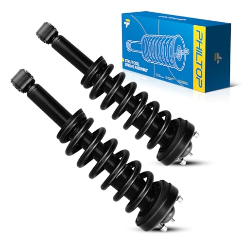 Image of PHILTOP Front Complete Struts Assembly with Coil Spring For 2009-2013 Ford F-150 171140 * 2-Quick Loaded Suspension