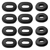 Hoite 12 PCS Motorrad Gummi Seite Abdeckung Tülle Fit Für CG125 CB100 550K 550F 750F CB125S XL 100 125