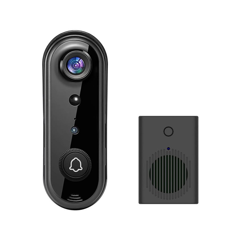 UDSKNV[KSL No Monthly Fee 400W Video Doorbell Camera Wireless, Motion Detection, 2-Way Audio, IP66 Weatherproof with Chime