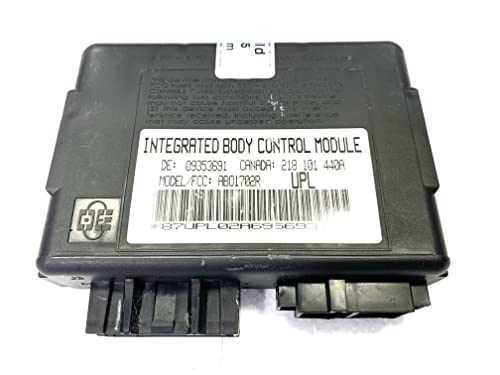 Body Control Module BCM for 99-02 Chevrolet Camaro Pontiac Firebird F-Body UPL 09353691 Rebuilt Plug & Play