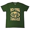 Wu-Tang Clan T Shirt Forever Band Logo Official Unisex Green XL #2