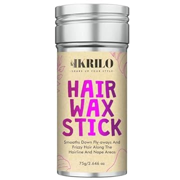 Flintronic Bastone di Cera per Capelli, Bastone Liscio per Capelli, Non Unge,per lo Capelli Rotti, Capelli Ricci o Capelli Volanti, Ideale per Fissare l'Acconciatura(Frutta)