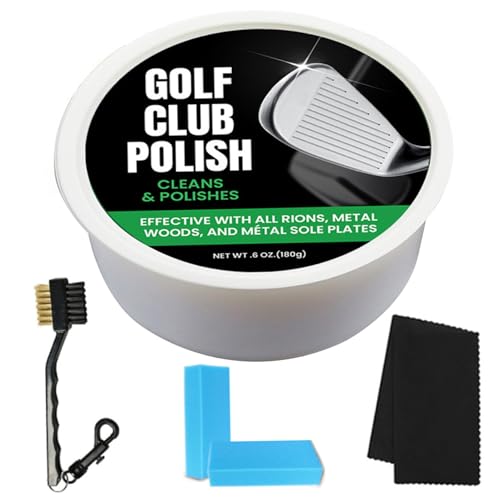 Kit de limpieza para palos de golf para solucionar la pérdida de control y agarre 4