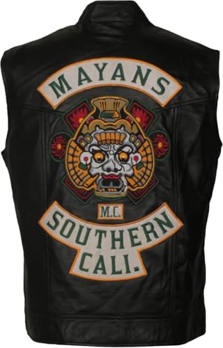 Angel EZ Reyes Mayans M.C Northern Cali Biker Leather Vest