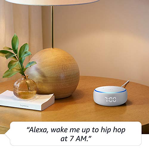 Echo Dot (3rd Gen) - Smart speaker with clock and Alexa - Sandstone