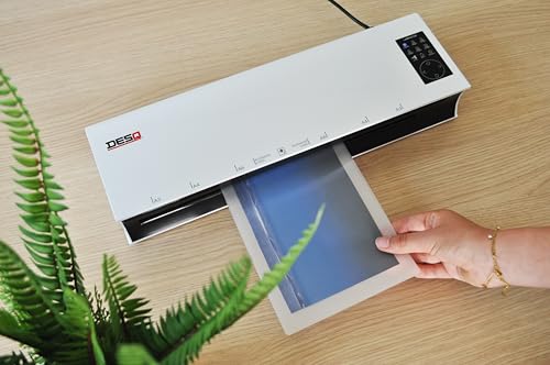 DESQ® A5 100 Micron Gloss Laminating Pouches with Rounded Corners - Pack of 100 154x216mm Premium - Image 3