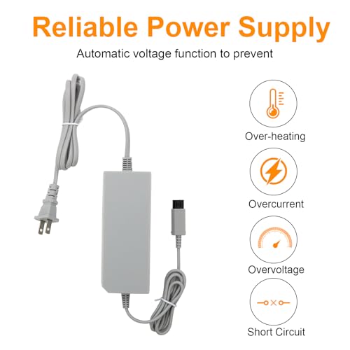 Crifeir Wii Power Supply for Wii,Compatible with Wii Console (Not for Wii U) by Crifeir - Image 3