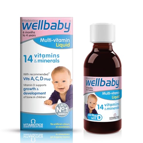 Vitabiotics Wellbaby Multi-Vitamin Liquid 150ml (Pack of 1)