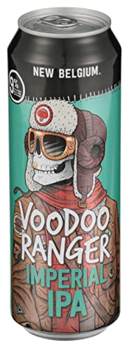 New Belgium Brewing, Imperial IPA Voodoo Ranger, 19.2 Fl Oz Single Can, 9% ABV