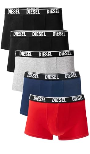 Calzoncillos tipo bóxer de algodón elástico Diesel para hombre, ropa interior premium 3