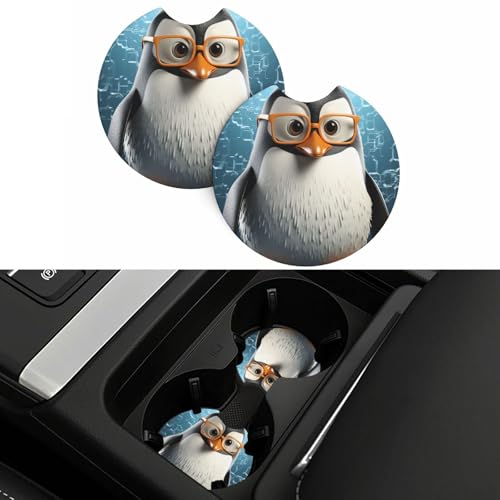 2 Pcs Car Cup Holder Coasters, Portavasos de Coche miniatura 2
