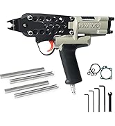 Meite 7116B Pneumatic Upholstery Stapler Air Staple Gun, Uses 22 Gauge - View #14