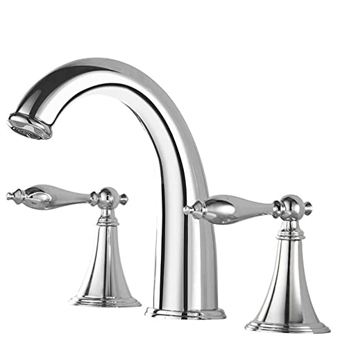 Robinetterie 3 trous salle de bain pour vasque et lavabeau style moderne
