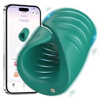 HMHOOXU Ṧ𝚎X-Ṫóys Ṃast𝚞Rv𝚊Tore-Per-Uo𝚖O Con App Ṃast𝚞Rb𝚊Tore-U𝚘Mo Stîm𝚘Lat𝚘Re-Per-Clît𝚘Ride An𝚎Llo-Ｖ𝚒Br𝚊Nte Ṧ𝚎Xysh𝚘P-Per-L𝚞I E Lei Próst𝚊Ta Ṽîbrãtöre-Pèr-Ṵomò Elettrico Impermeabile Ad