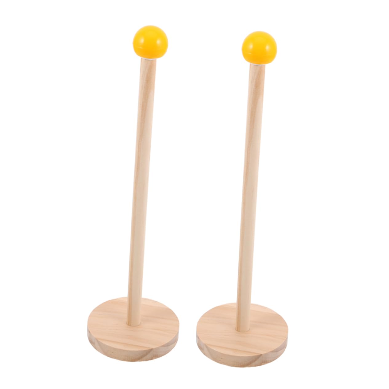 minkissy 2Pcs Natural Wood Hair Accessories Organizer Hair Tie Holder Display for Multifunctional Rack for Hair Clips Headbands and Bands Compact Design for Easy Storage