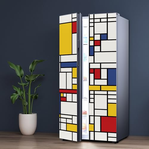 Art Vinyl 3D Door Sticker, Peel and Stick Self Adhesive Removable Vinyl Door Decals for Home Decor Large size 34.64x78.7/88x200cm