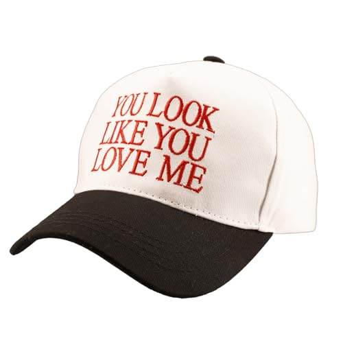 Image of Two-Toned Embroidered Lettering Dad Hat Original Classic Vintage Low Profile Baseball Cap Adjustable Plain Snapback
