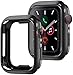 Tensea Compatible with Apple Watch Series 4 Case Protector 44mm, 2 Pack Ultra-Thin Anti-Scratch Protective Bumper Case Soft Flexible TPU Cover Replacement for iwatch Apple Watch Case Series 4 (Black)