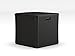 Suncast 60 Gallon Resin Outdoor Patio Storage Box, Water-Resistant Deck Storage Container, for Cushions, Garden Tools, and Outdoor Accessories, Java, Made in the USA