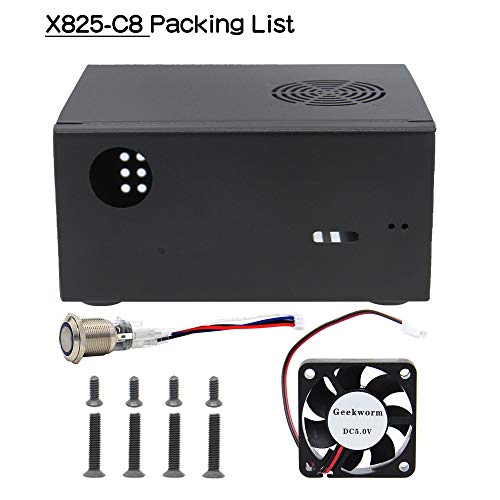 Boîtier pour X825 V2.0 résolvant les problèmes de câbles du Raspberry Pi 4 - 2