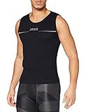 Nahtlose Verarbeitung Jako Tanktop Comfort Tank-top, Schwarz, M