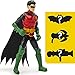 BATMAN, 4-Inch Robin and Nightwing Action Figures with 6 Mystery Accessories