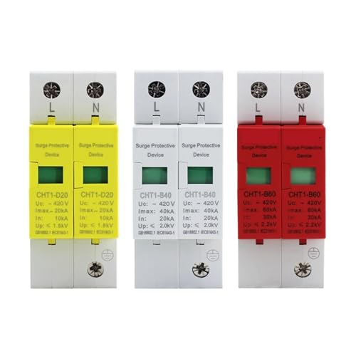 Dispositif de protection contre les surtensions AC420V 2P pour orage