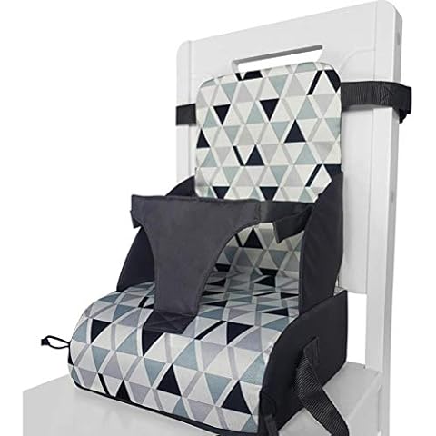 Kagodri Infant Booster Chair, with Seat Belt Adjustable for 6 Months to 3 Years Old Baby Travel Booster Seat, Child Dining Chair Booster Cushion Cover