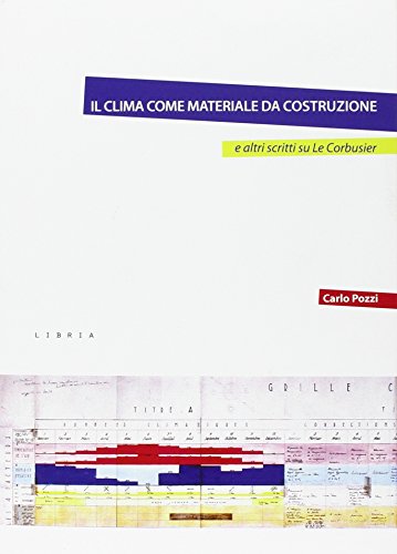 Il clima come materiale da costruzione e altri scritti su Le Corbusier