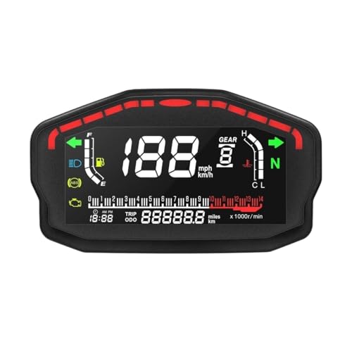 Compteur universel pour moto odomètre numérique haute précision LCD