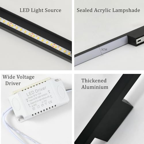Applique murale extérieure LED dimmable de 200cm avec télécommande - 5