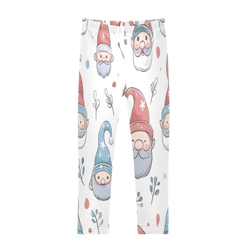 Bolaz Toddler Girls Leggings Printed Yoga Pants Leggings Christmas Elf for Kids