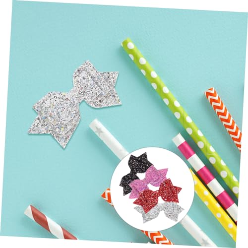Décorations de pointe de paille : lot de 12 accessoires d'arc pour gobelets - 3