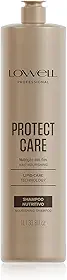 Lowell – Shampoo Nutritivo Protect Care 1L – Nutrição Intensa – Controle do Frizz – Brilho Radiante – Tecnologia Lipid Care – Limpeza Suave