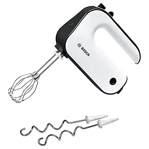 Bosch Sbattitore ad Immersione, MFQ4020 Bianco/Antracite, 450 W, 1 Liter, 1 Decibel, plastica, 5 velocità