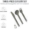 Sea to Summit Alpha Light Aluminum Camping Cutlery Set