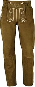 Fuente Leather Wears Trachten Lederhose Lang