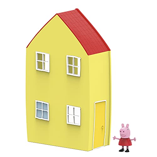 Image of Peppa Pig Peppa's Adventures Peppas House Playset, Includes Peppa Pig Figure and 6 Great Accessories, Preschool Toy for Children from 3 Years