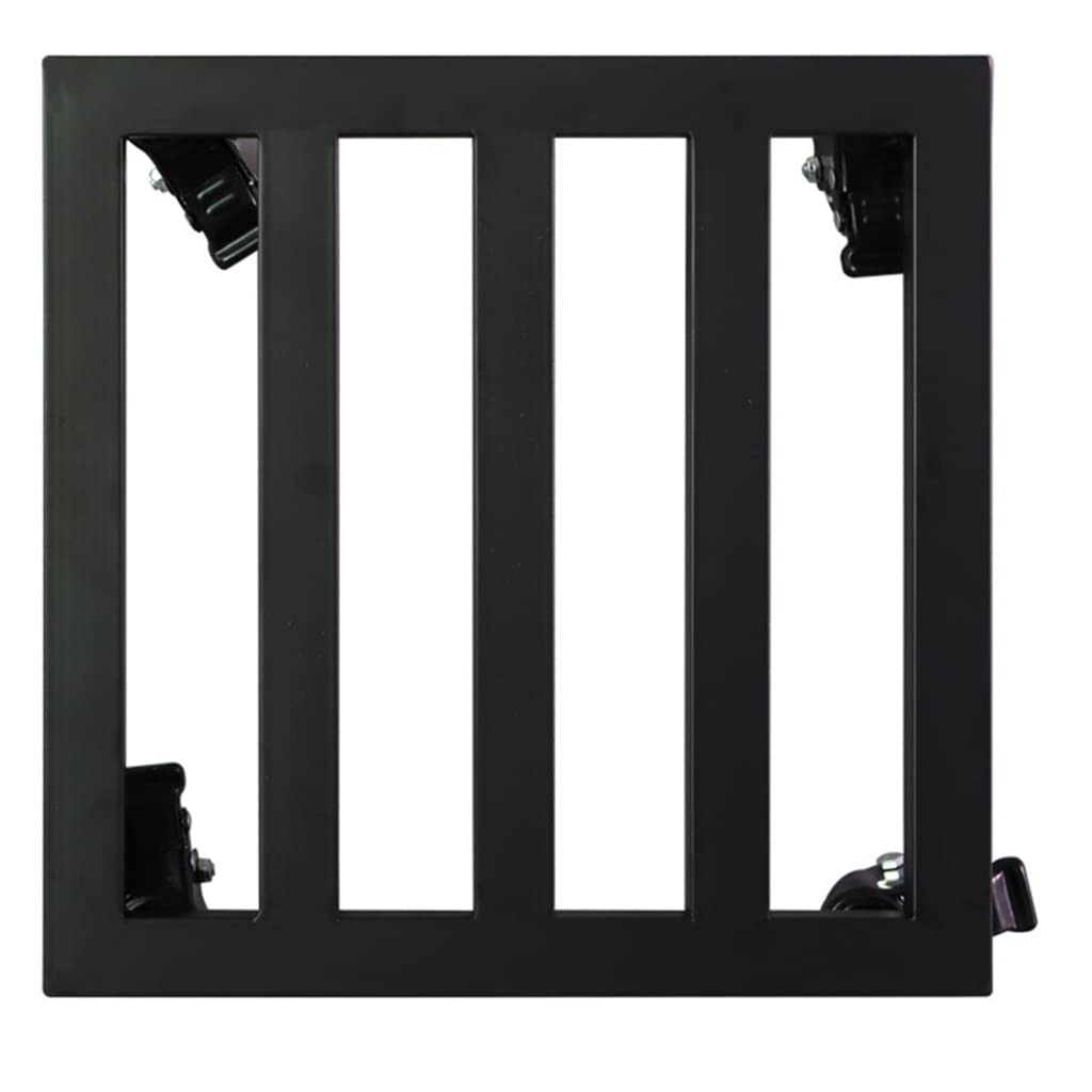 bandejas de flores con ruedas, Carrito for plantas de metal for exteriores, soporte cuadrado de hierro con ruedas for trabajo pesado, base de rodillo for plantas en interiores, plataforma rodante con