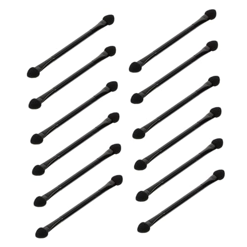 FOYTOKI Sponge Eye Shadow Stick 30pcs Double-ended Eye Makeup Tools Soft Sponge Tips Sturdy Comfortable for Daily Use