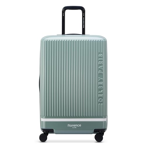 florence by mills Spin Me Away - Equipaje rígido Extensible con Ruedas giratorias para Mujer, Color Verde Salvia - Talla M - 61 cm, Equipaje rígido Extensible con Ruedas giratorias, Verde Salvia,
