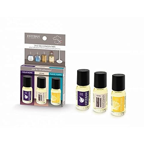 ESTEBAN Tris Concentrati 15 ml - Figue Noire, Cèdre, Ylang Ylang