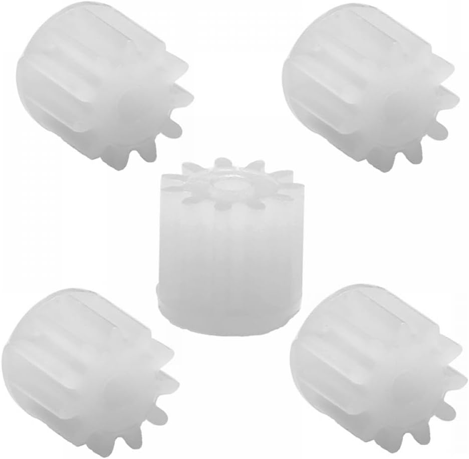 Replacement Motor Gears Compatible With Various RC Quadcopter Drone Models Including F181 F181C F181W F181DH H12C H12W H12WH U818 U818A U817 U817A U819A H502S H502E(5PCS)