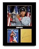 HWC Trading Naomi Osaka Gifts Printed Signed Autograph Picture for Tennis Memorabilia Fans US Letter (ID-016848) - US Letter (ID-016848)