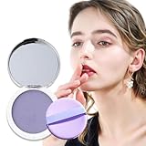 UNIVERSOENLÍNEA.COM Polvo Matificador Cremoso Lavanda Maquillaje Mate Candy Bella Textura Seda Control de Aceite Elimina...