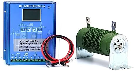 3000W Hybrid MPPT Wind & Solar Charge Controller, 12V/24V/48V Regulator, Efficient MPPT Boost for Renewable Energy Systems, Dual Power Management