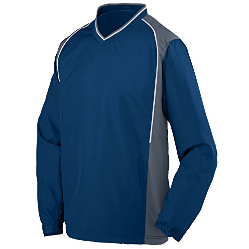 Augusta Sportswear Roar Pullover 2Xl Navy/Graphite/White #TOP14