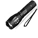 Produktbild LED-Taschenlampe, LED-Taschenlampe, USB-Ladegerät, T6 Camping-Licht, 5 Modi, wasserdicht, zoombar, Fahrradlicht, schwarz A107